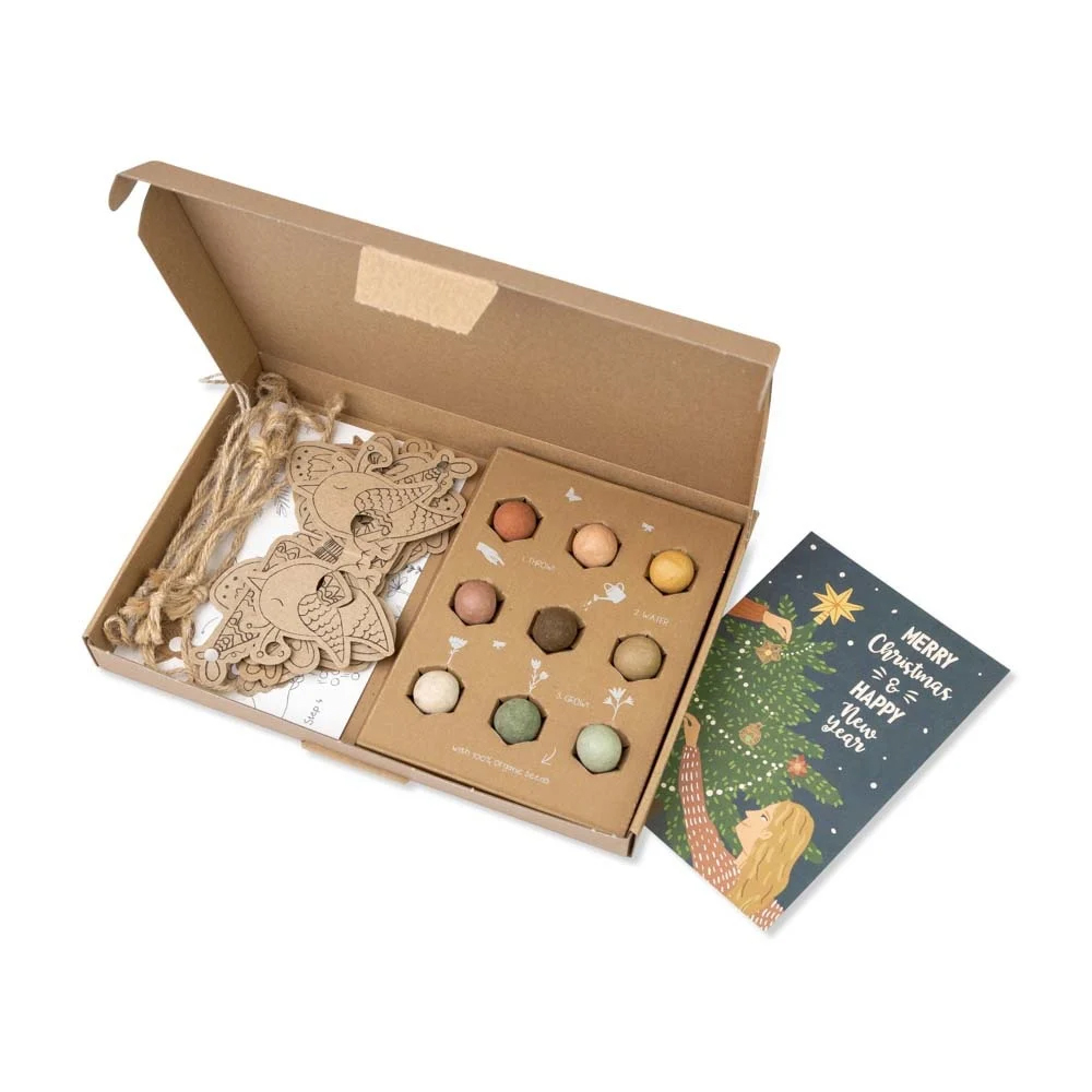 Blossombs Blumenbombe -  Geschenkpackung DIY 9 Anhänger