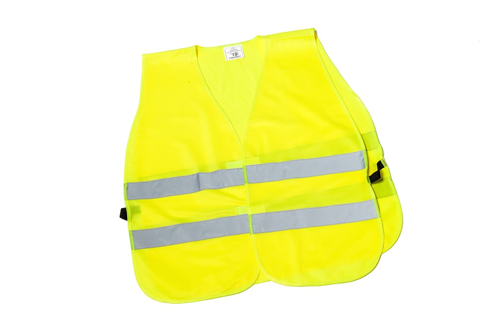 P920 - Fluo Sicherheitsjacke mit elastischem Band