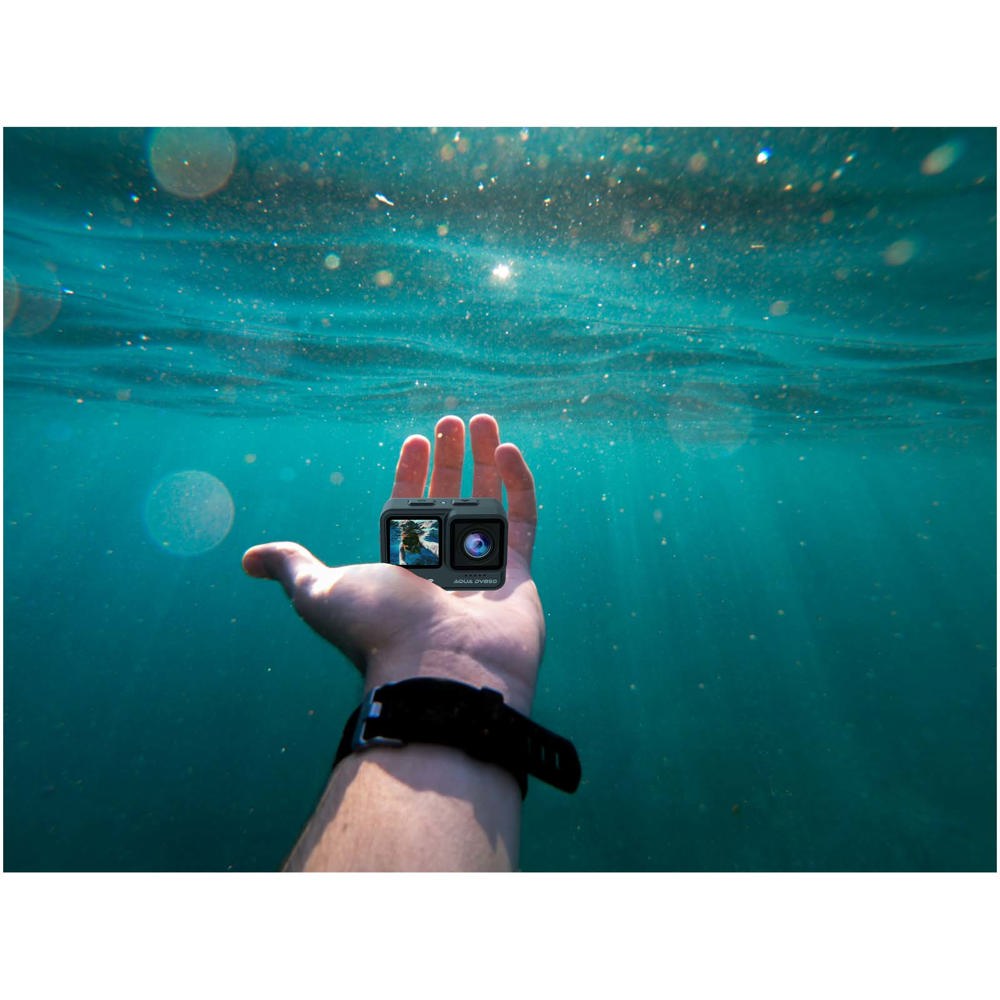 Prixton DV850 Aqua 4K Actionkamera mit zwei Bildschirmen