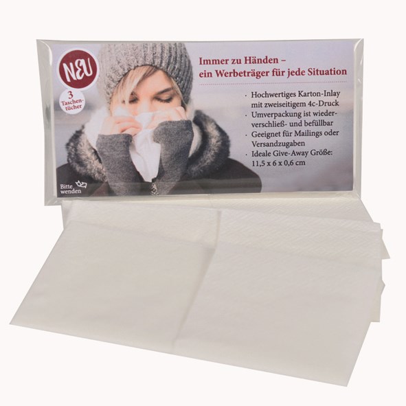 Taschentücher in Folie 3er Set/ 7er Set/ 10er Set