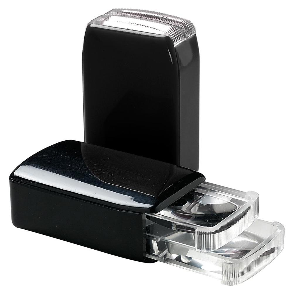 Lupe "Double 3 x/6 x" - schwarz