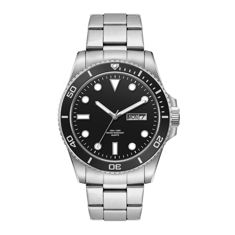 Armbanduhr Georgia - silber