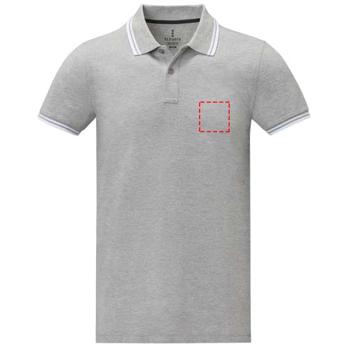 Amarago Polo mit abgesetztem Rand für Herren