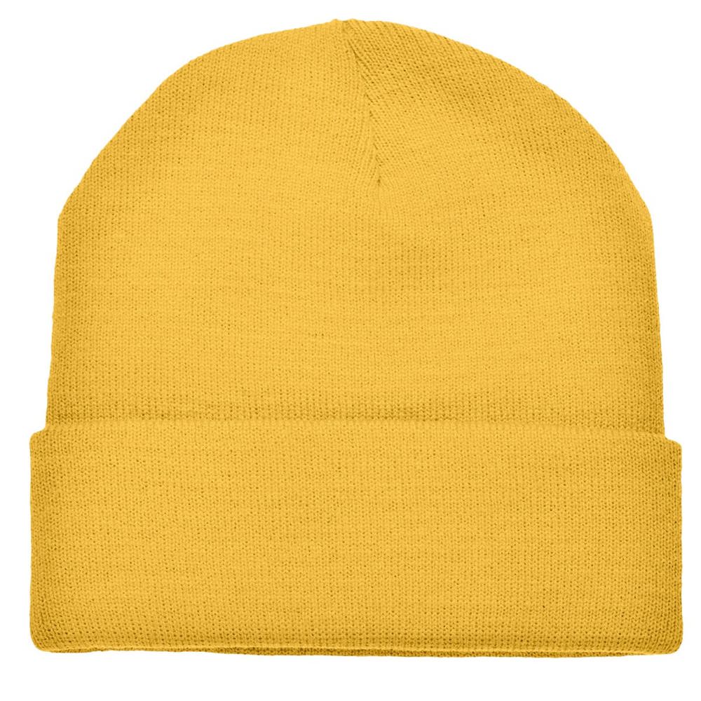 Strickmütze - Dunkelgelb (PMS 142c) / Dunkelgelb