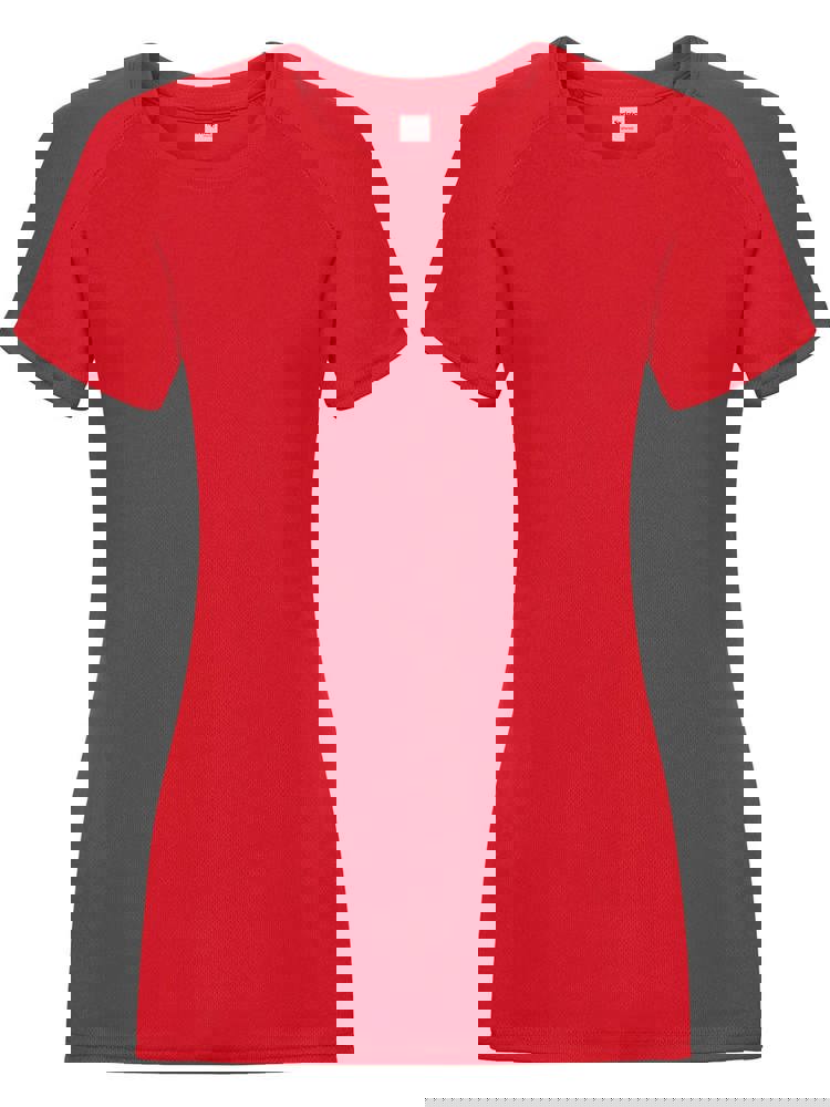 SP Run Damen-Sportshirt, 140 g/m2, 100 % Polyester - rot