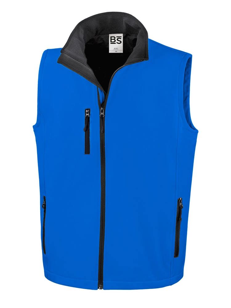 BS Traveller Softshell-Körperwärmer, 275 g/m2, 96 % Polyester / 4 % Elasthan - Royalblau (PMS 2145C)