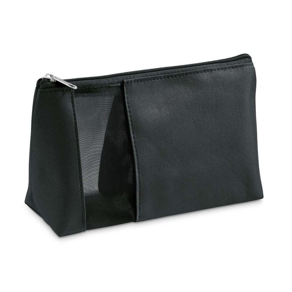 ANNIE. Kulturbeutel aus Mikrofasern und Netz