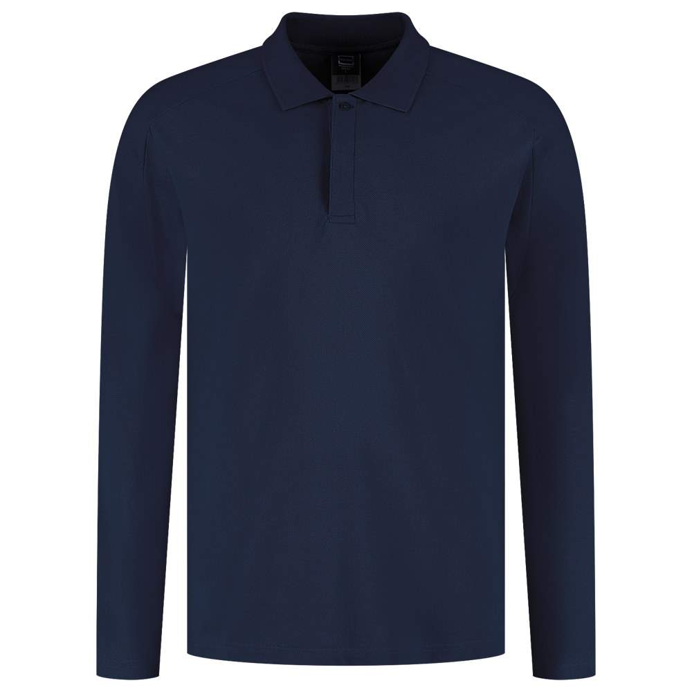 Poloshirt Langarm Redefined - ink